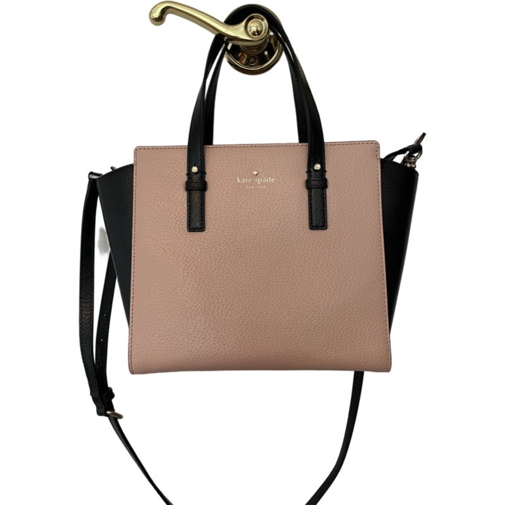 Light pink & black Kate Spade purse